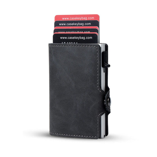 Casekey Leather RFID Pop up Wallet